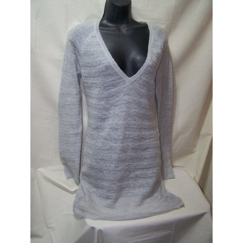 Mossimo sweater dress Gray Medium Lightweight Tunic